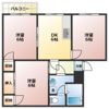 ときわハイツの間取り画像