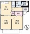 フローラルコート B棟の間取り画像