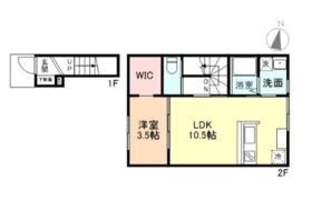 Dieci A棟の間取り画像