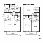 Riverside Pal Bの間取り画像