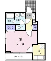 カーサ フランⅡの間取り画像