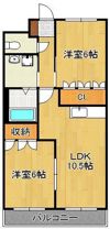 Slow Hand壱番館の間取り画像