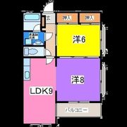 GRAZIA帯山の間取り画像