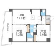 クラヴィエ西梅田の間取り画像
