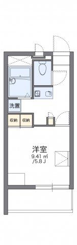 レオパレスゴールドヒルズの間取り画像