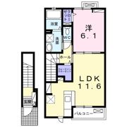 アルモニー メゾンの間取り画像