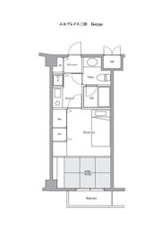 エルプレイス三田の間取り画像