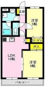 ルミエール中居 壱番館の間取り画像
