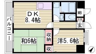 ファインコート北町の間取り画像