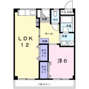 マンショングレースの間取り画像