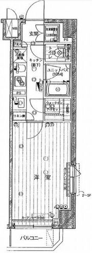 ルーブル錦糸町参番館の間取り画像
