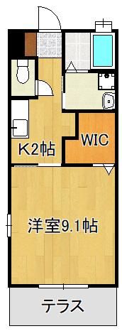 Legend ハイム Aの間取り画像