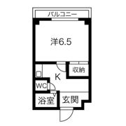 ヤングハイツの間取り画像
