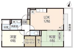 ラフィネ安芸 弐番館の間取り画像