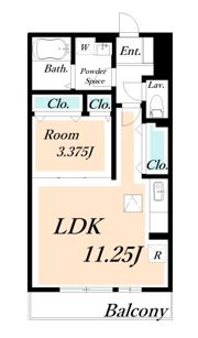 clover A棟の間取り画像