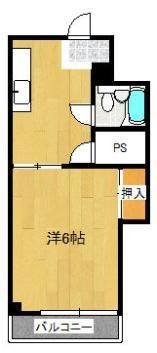 フラワーマンションの間取り画像