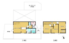 バレブラン等々力の間取り画像