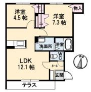 ケンズフィールド ホライズンの間取り画像