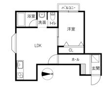 メゾンスカイの間取り画像