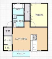アルカンジュ鳥羽の間取り画像