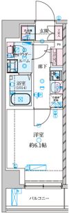 GENOVIA南鳩ヶ谷の間取り画像