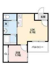 メイユールZAKI No.12の間取り画像