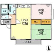 サザンコーポラス A棟の間取り画像