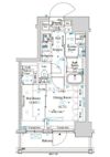 ARKMARK四谷左門町の間取り画像