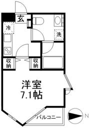 スリーベルマンションⅡの間取り画像