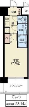 スプランディッド放出の間取り画像