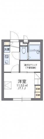 レオパレスサニーテラス北千束の間取り画像