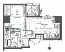 ZOOM秋葉原NORTHの間取り画像