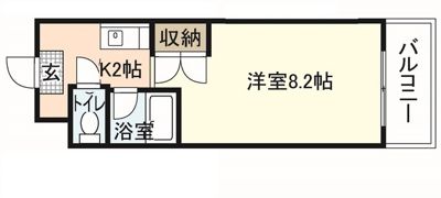 サントーマス大芝の間取り画像