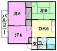 ジュネス大嶋の間取り画像