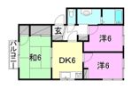 フレグランス枝松の間取り画像