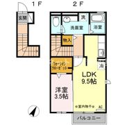 コモド社前の間取り画像