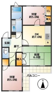 ジュネス桜田の間取り画像