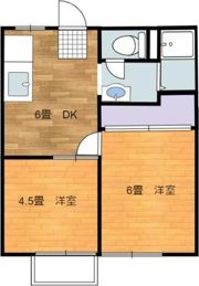 サンシャイン今保Iの間取り画像