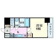 プレサンス難波駅前の間取り画像