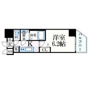 プレサンス心斎橋クオーレの間取り画像