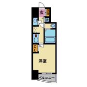 ララプレイス大阪城WESTENの間取り画像