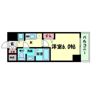 アクアプレイス天王寺Ⅱの間取り画像