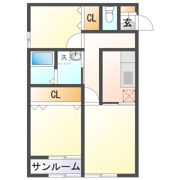 ロータス B棟の間取り画像