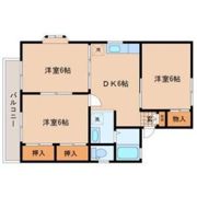 ブーケ・ド・ツルマキB棟の間取り画像