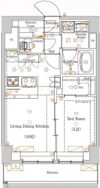DIPS十条仲原EASTの間取り画像