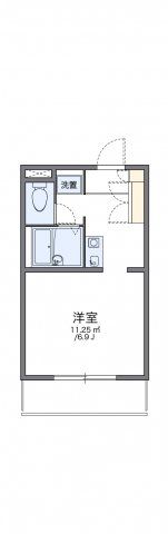 レオパレスシェル都の間取り画像