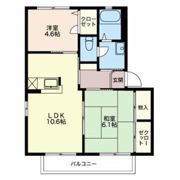 グランシード中川Ⅰの間取り画像