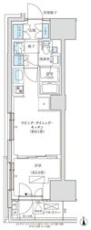パークアクシス品川天王洲アイルの間取り画像