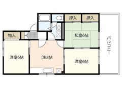 セジュール仁科 C棟の間取り画像