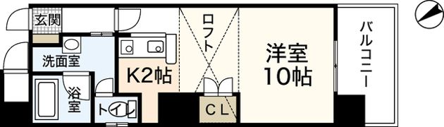 avanzarーKの間取り画像